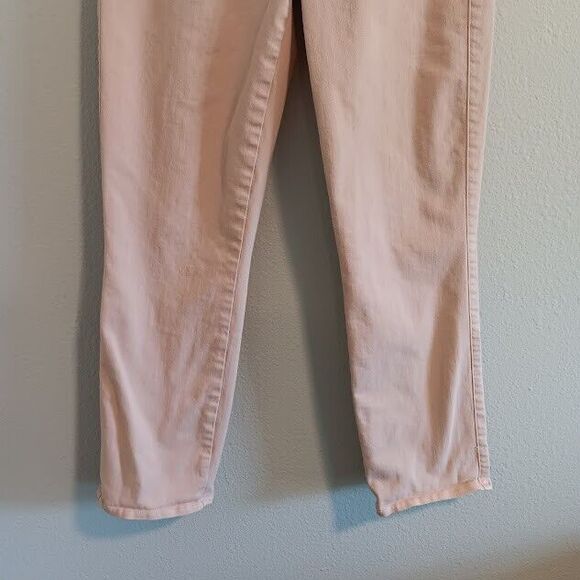 L'AGENCE High Rise 'Alexia' Color Petal, Size 25 Women's Jeans Pale Pink - Picture 5 of 9